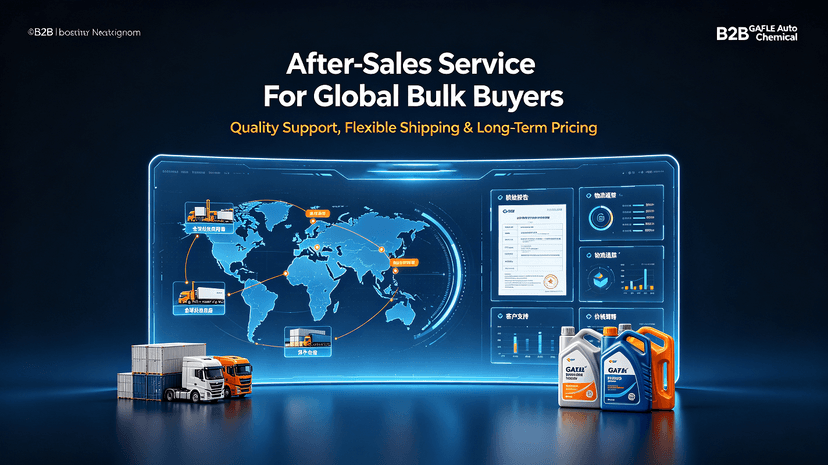 gafle-after-sales-service-for-global-bulk-coolant-brake-fluid-partners