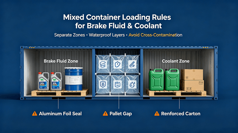 mixed-container-loading-rules-for-brake-fluid-coolant-packaging