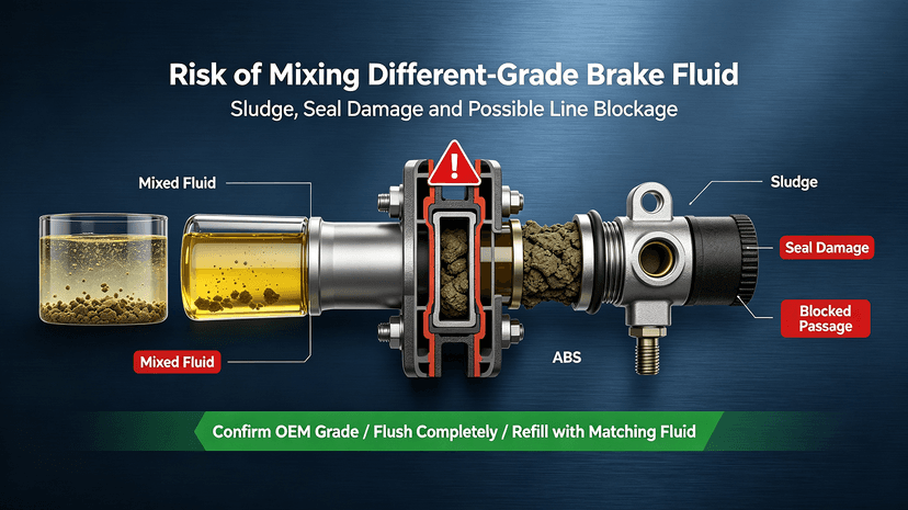 can-mixed-grade-brake-fluid-cause-permanent-brake-line-blockages