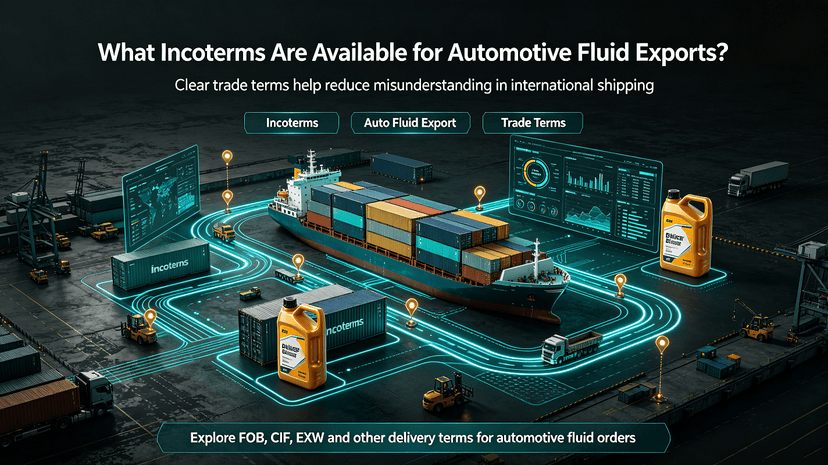 what-incoterms-are-available-for-automotive-fluid-exports