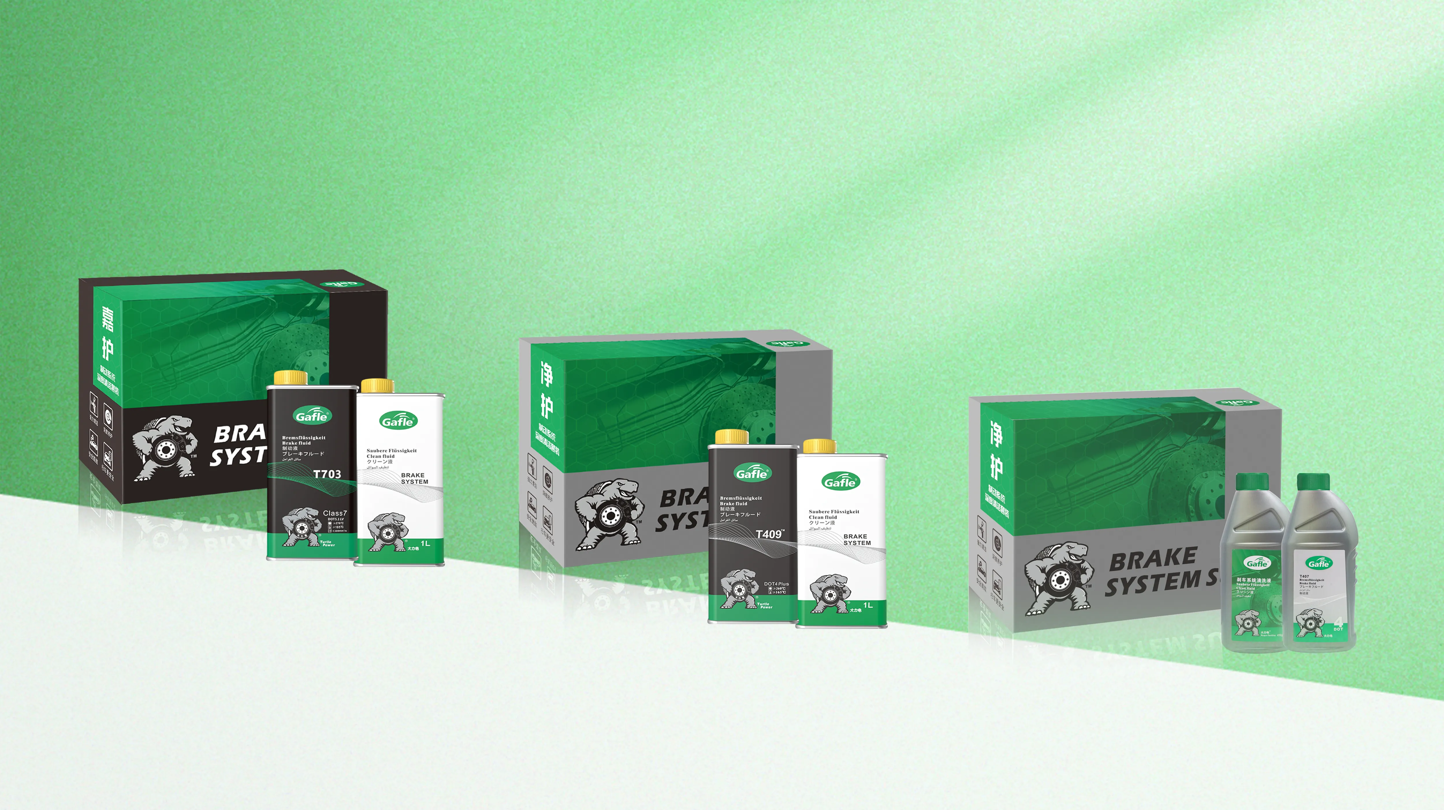 Gafle New Program: Brake Fluid Flush & Replacement Kit.